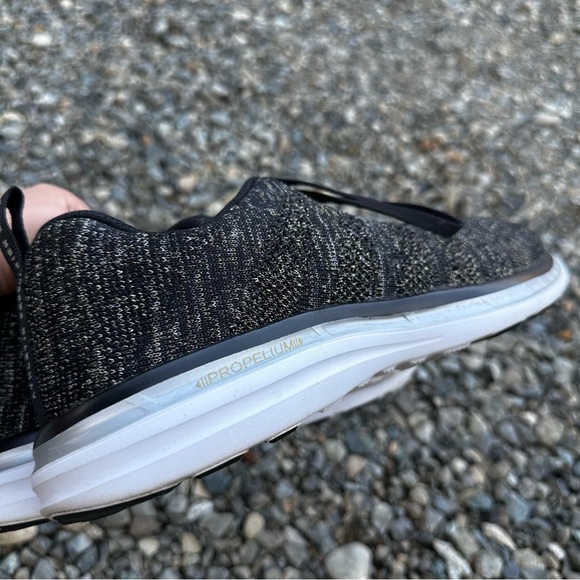 APL Techloom Pro Running Athletic Sneakers Black Gold Metallic Size 10 Women’s - Picture 10 of 12